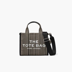 Beige Multi Women's Marc Jacobs Monogram Mini Tote Bags | USA000042