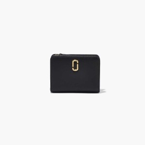 Black Women's Marc Jacobs J Marc Mini Compact Wallets | USA000446