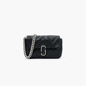 Black Women's Marc Jacobs Quilted Leather J Marc Mini Bags | USA000189