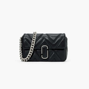 Black Women's Marc Jacobs Quilted Leather J Marc Shoulder Bags | USA000235