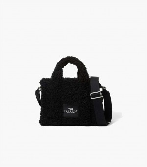 Black Women's Marc Jacobs The Teddy Mini Tote Bags | USA000002