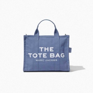 Blue Shadow Women's Marc Jacobs Medium Tote Bags | USA000125