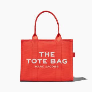 Electric Orange Women's Marc Jacobs Large Tote Bags | USA000146