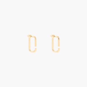 Gold Women's Marc Jacobs J Marc Hoops Earrings | USA000735