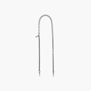 Gunmetal Women's Marc Jacobs Chain Strap | USA000514