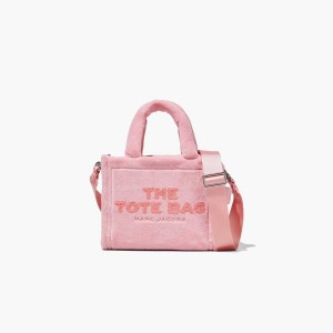 Light Pink Women's Marc Jacobs Terry Mini Tote Bags | USA000118