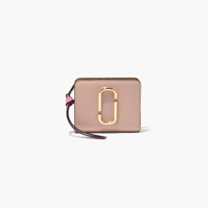 Rose Multi Women's Marc Jacobs Snapshot Mini Compact Wallets | USA000431