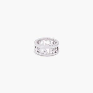 Silver Women's Marc Jacobs Monogram Rings | USA000759