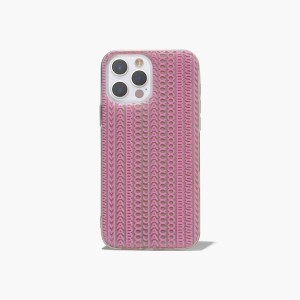 Taupe / Pink Women's Marc Jacobs Monogram iPhone Case 14 Pro Outlet | USA000482