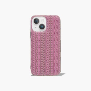 Taupe / Pink Women's Marc Jacobs Monogram iPhone Case 14 Outlet | USA000483