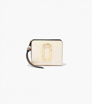 White Multicolor Women's Marc Jacobs The Snapshot Mini Compact Wallets | USA000320