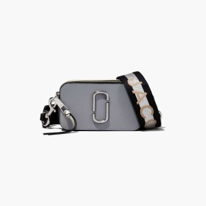 Wolf Grey Multi Women's Marc Jacobs Snapshot Bags | USA000305