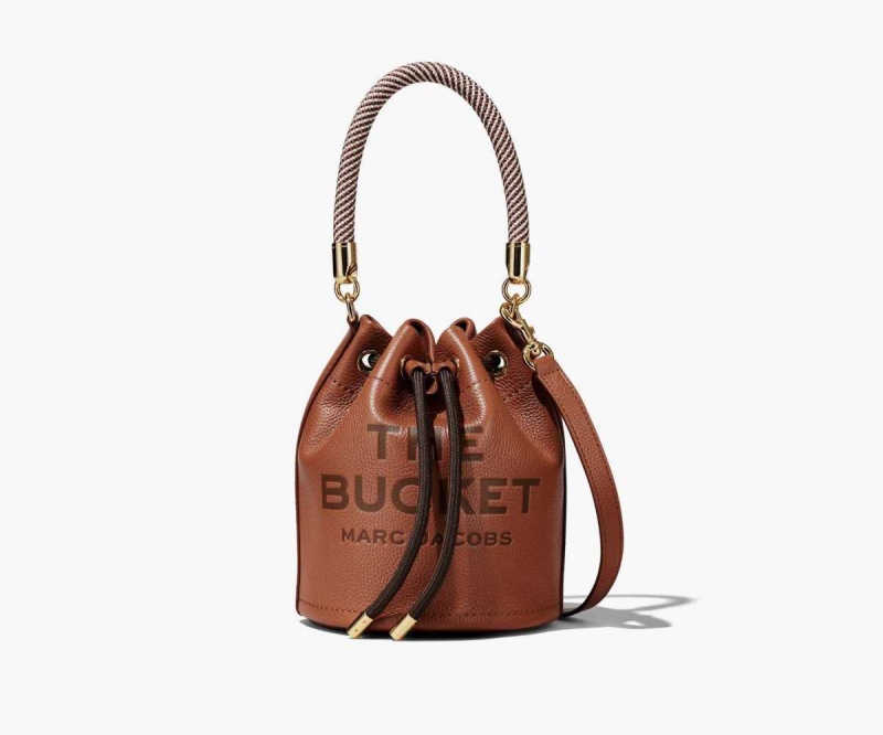 Argan Oil Women's Marc Jacobs Leather Bucket Bags | USA000164