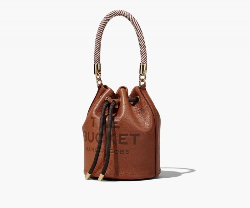 Argan Oil Women's Marc Jacobs Leather Bucket Bags | USA000164
