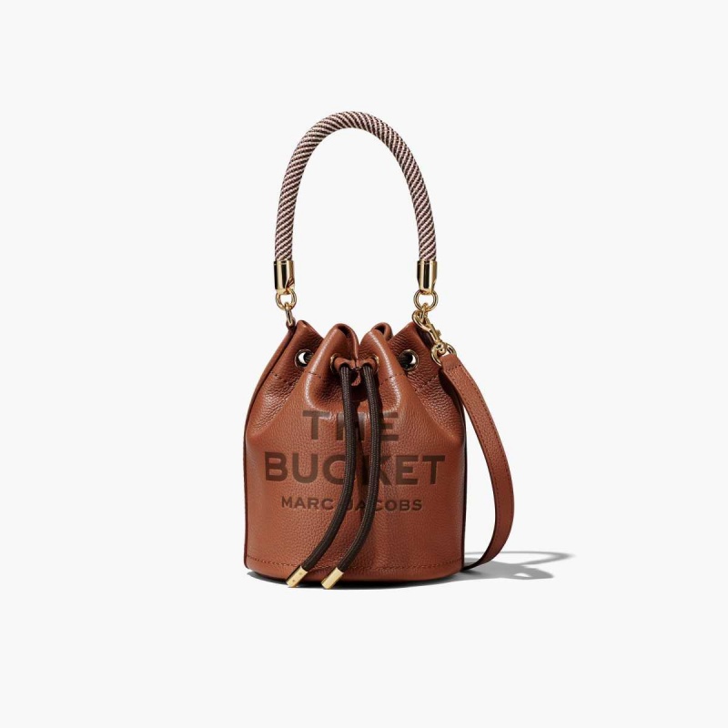 Argan Oil Women\'s Marc Jacobs Leather Bucket Bags | USA000164