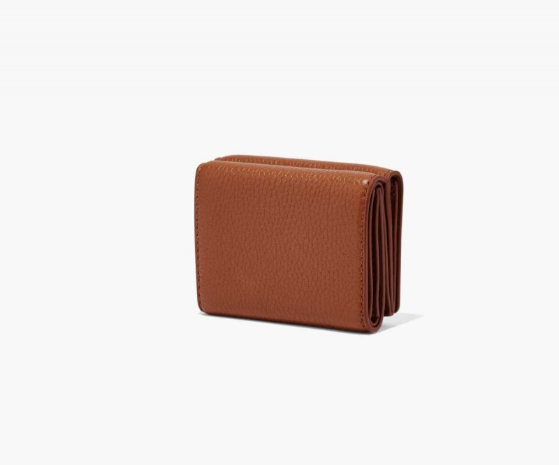 Argan Oil Women's Marc Jacobs Leather Medium Trifold Wallets | USA000400