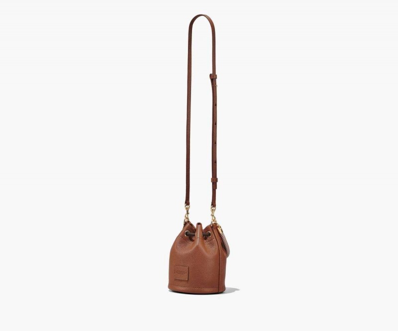 Argan Oil Women's Marc Jacobs Leather Micro Bucket Bags | USA000165