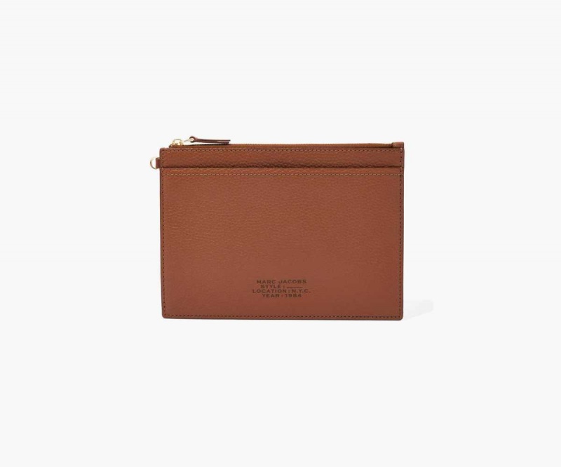 Argan Oil Women's Marc Jacobs Leather Small Wristlet Wallets | USA000427