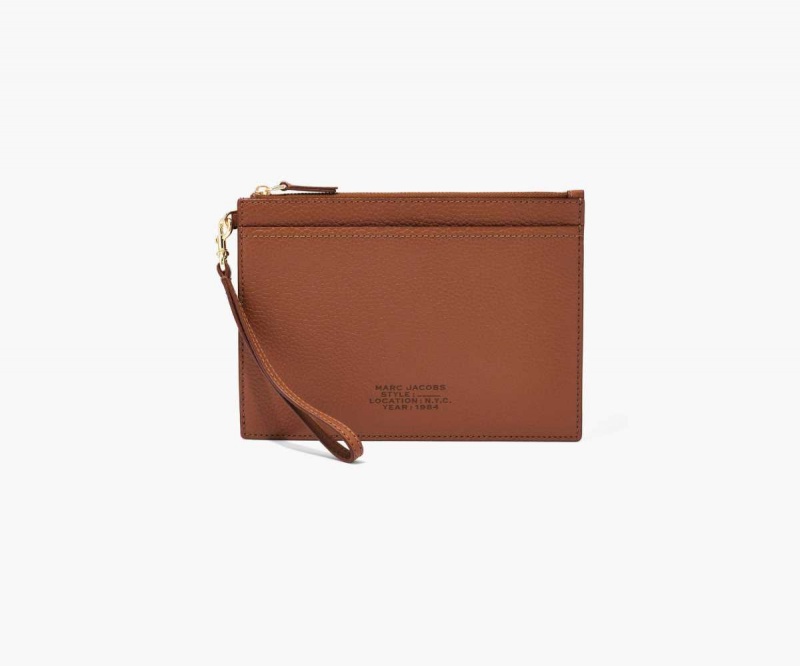 Argan Oil Women's Marc Jacobs Leather Small Wristlet Wallets | USA000427