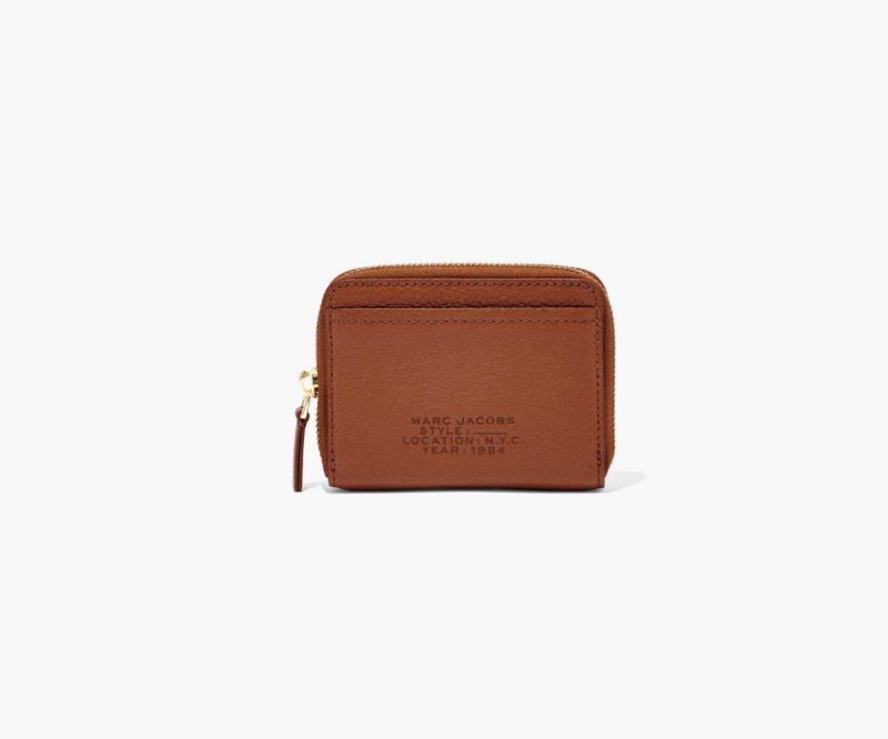 Argan Oil Women's Marc Jacobs Leather Zip Around Wallets | USA000458