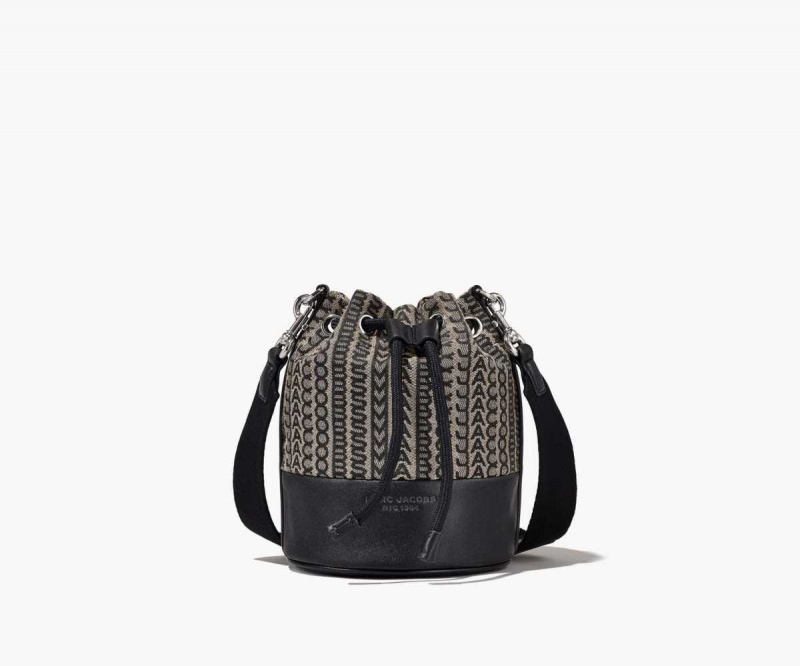 Beige Multi Women's Marc Jacobs Monogram Bucket Bags | USA000151