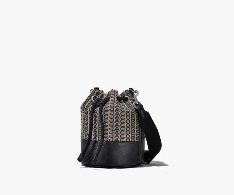 Beige Multi Women's Marc Jacobs Monogram Bucket Bags | USA000151