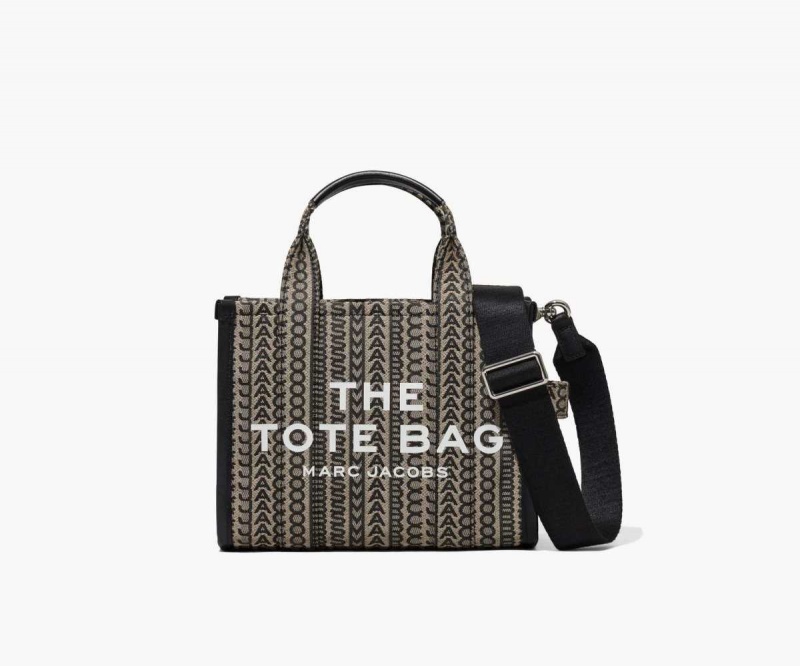 Beige Multi Women's Marc Jacobs Monogram Mini Tote Bags | USA000042