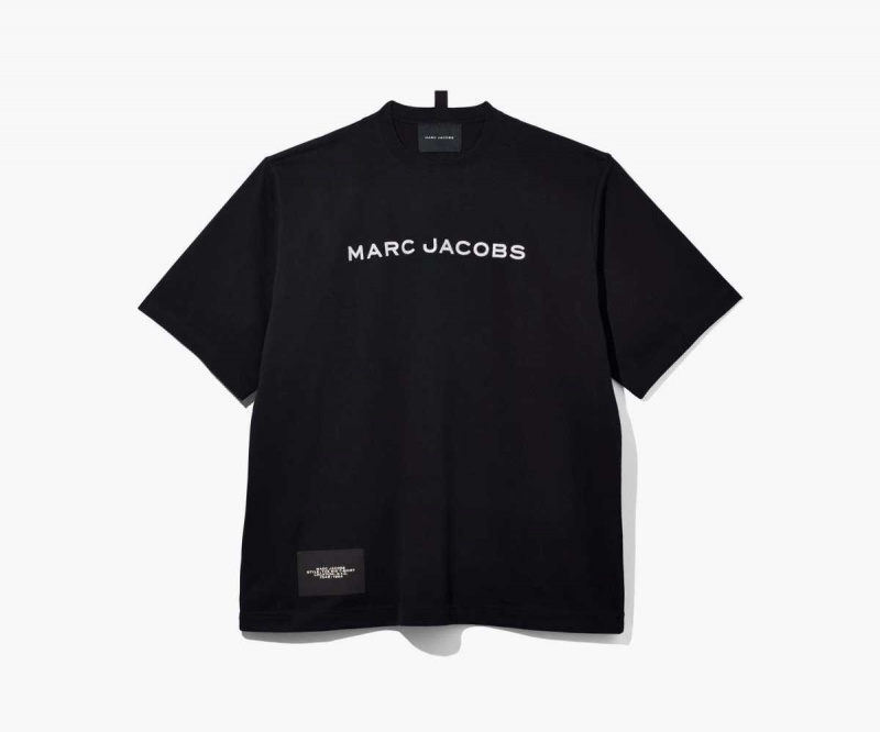 Black Women's Marc Jacobs Big T Shirts | USA000677