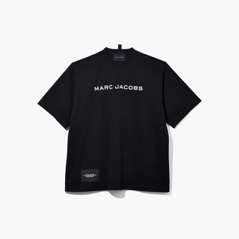 Black Women\'s Marc Jacobs Big T Shirts | USA000677