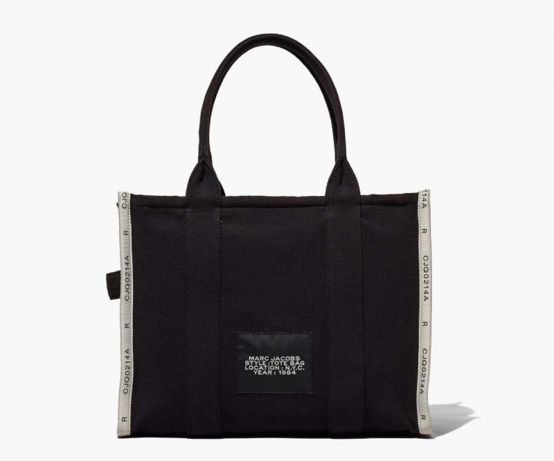 Black Women's Marc Jacobs Jacquard Large Tote Bags | USA000095