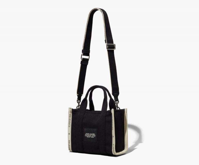 Black Women's Marc Jacobs Jacquard Mini Tote Bags | USA000027
