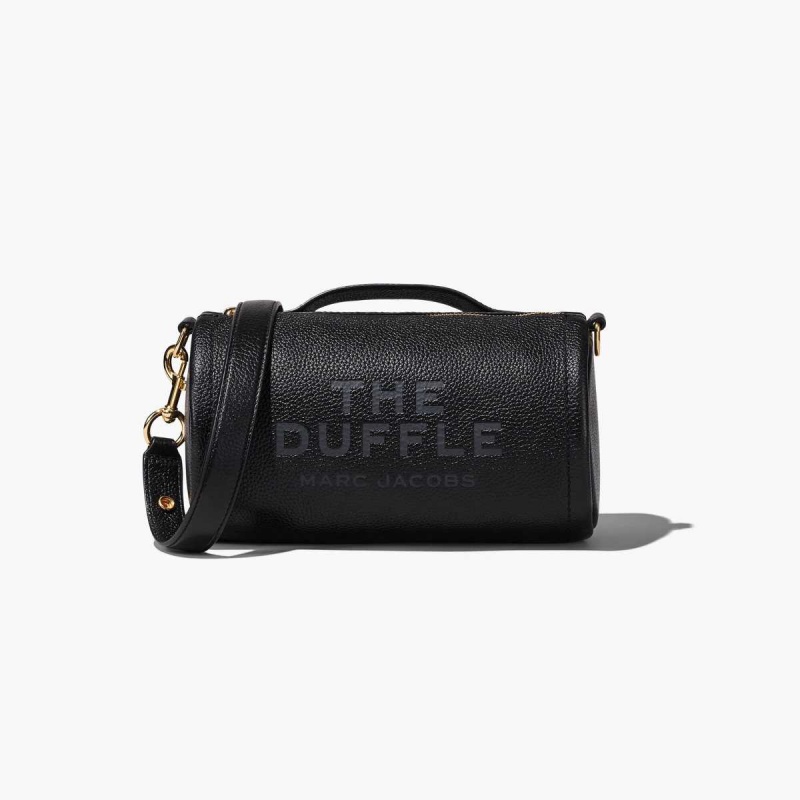 Black Women\'s Marc Jacobs Leather Duffle Bags | USA000171