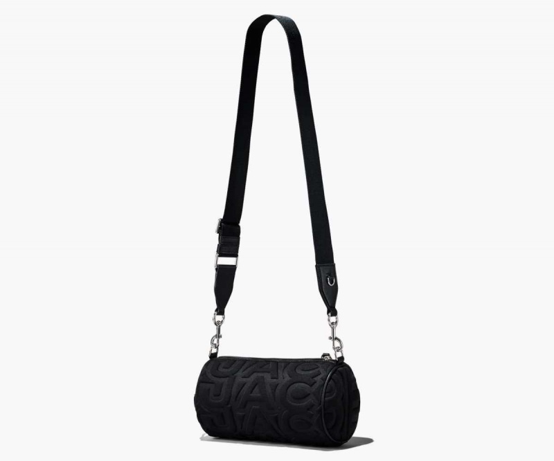 Black Women's Marc Jacobs Monogram Neoprene Duffle Bags | USA000176