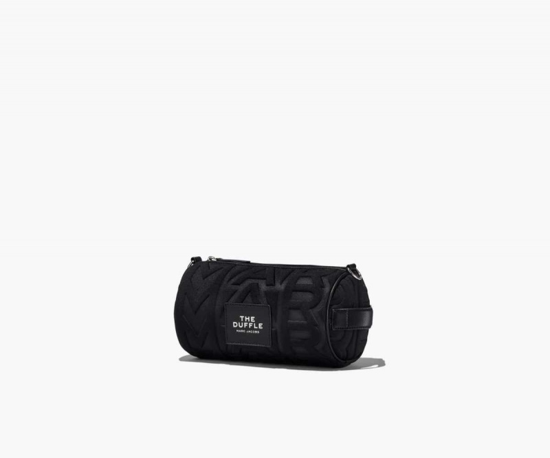 Black Women's Marc Jacobs Monogram Neoprene Duffle Bags | USA000176