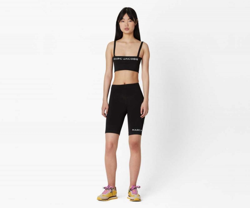Black Women's Marc Jacobs Sport Shorts | USA000635