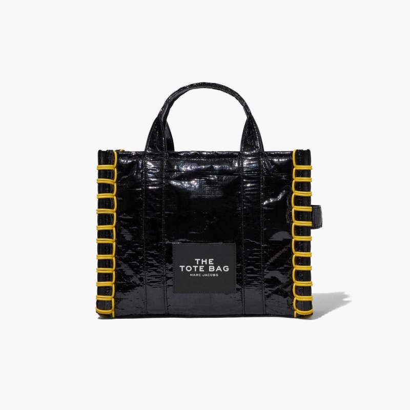 Black Women\'s Marc Jacobs Tarp Medium Tote Bags | USA000099