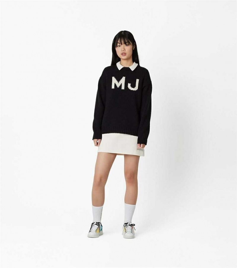 Black Women's Marc Jacobs The Big Sweaters | USA000656