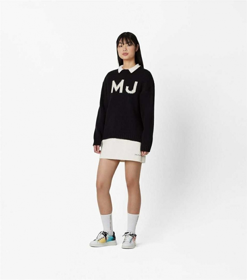 Black Women's Marc Jacobs The Big Sweaters | USA000656
