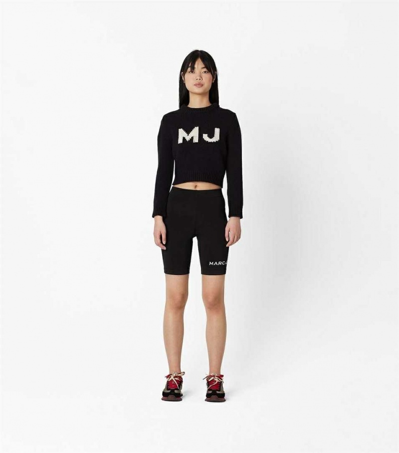 Black Women's Marc Jacobs The Shrunken Sweaters | USA000651