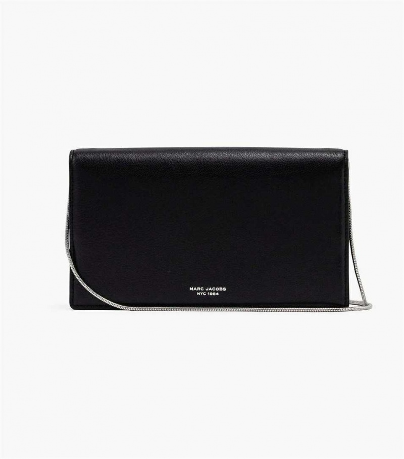 Black Women\'s Marc Jacobs The Slim 84 Mini Wallets | USA000342