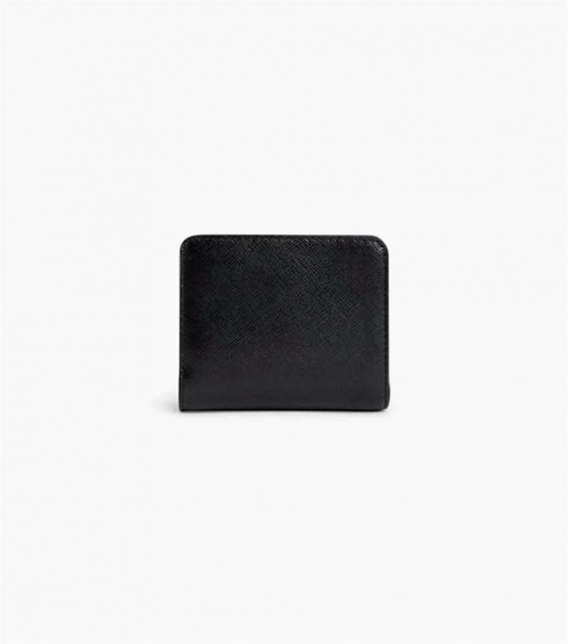 Black Women's Marc Jacobs The Snapshot Dtm Mini Compact Wallets | USA000326