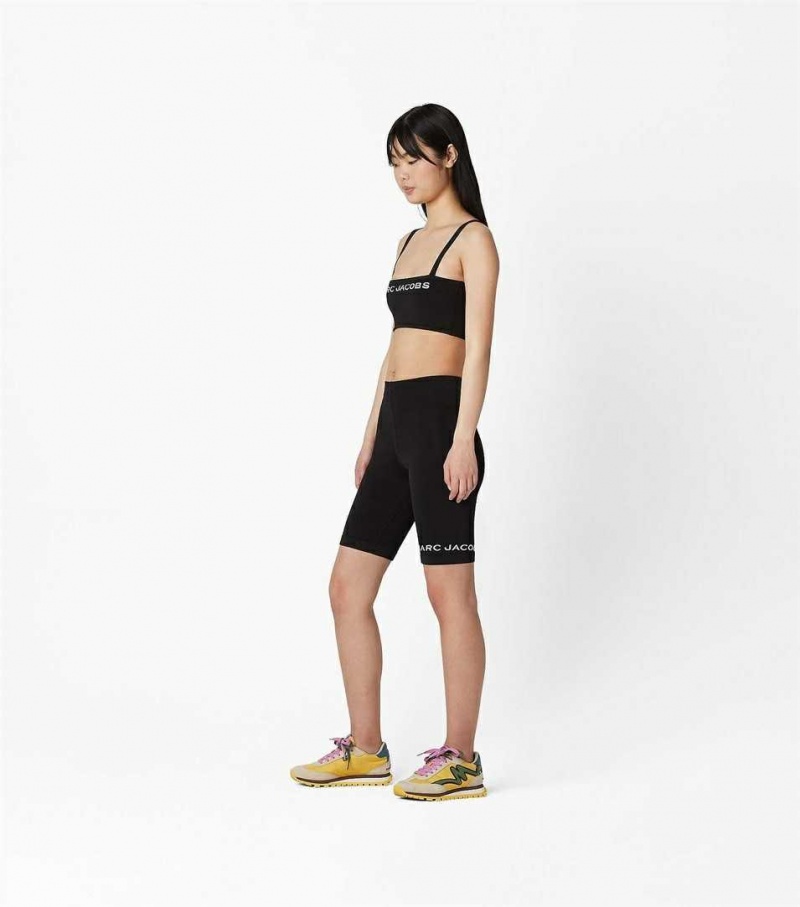 Black Women's Marc Jacobs The Sport Shorts | USA000629