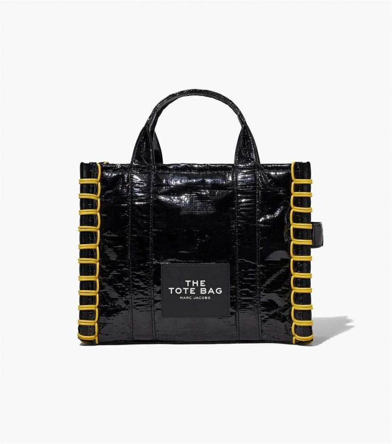 Black Women\'s Marc Jacobs The Tarp Medium Tote Bags | USA000007