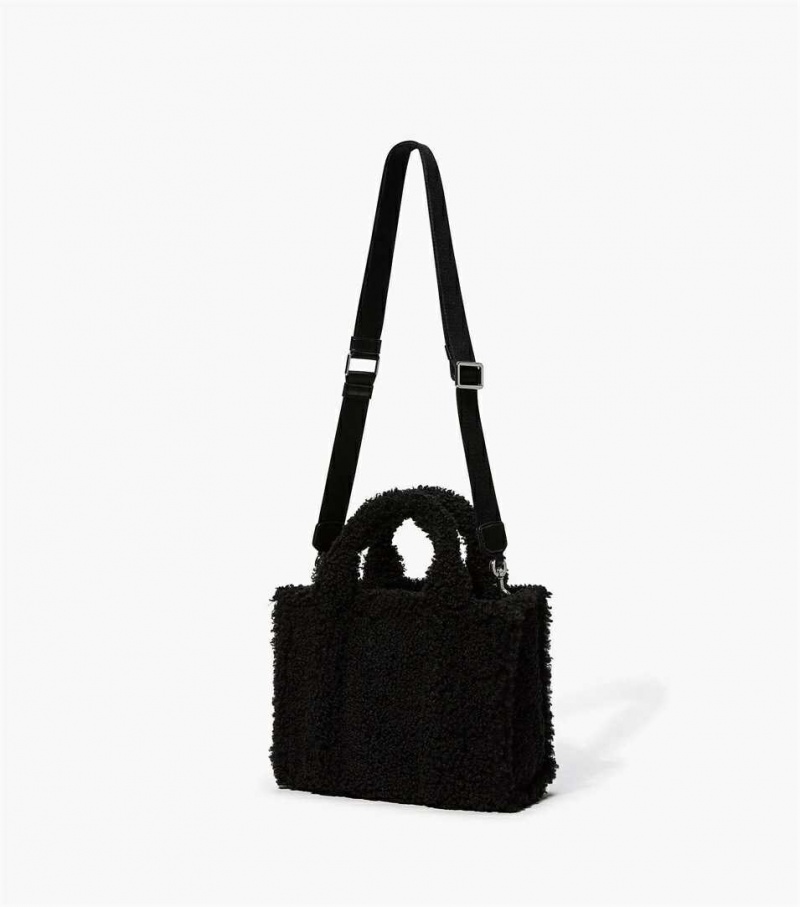 Black Women's Marc Jacobs The Teddy Mini Tote Bags | USA000002
