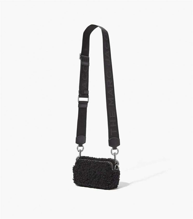 Black Women's Marc Jacobs The Teddy Snapshot Bags | USA000267