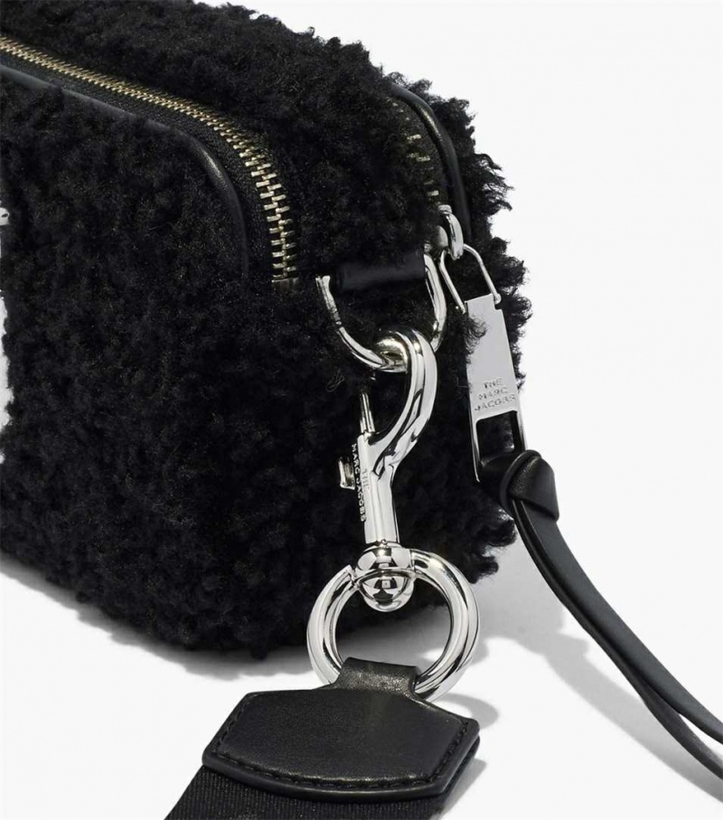 Black Women's Marc Jacobs The Teddy Snapshot Bags | USA000267