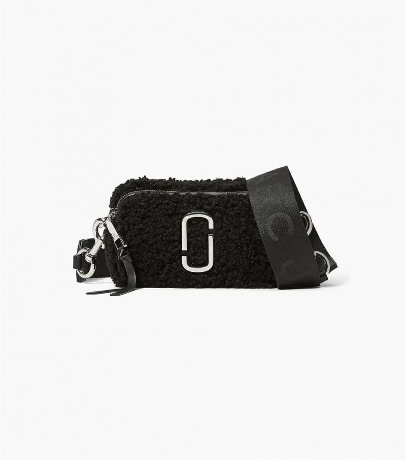 Black Women\'s Marc Jacobs The Teddy Snapshot Bags | USA000267