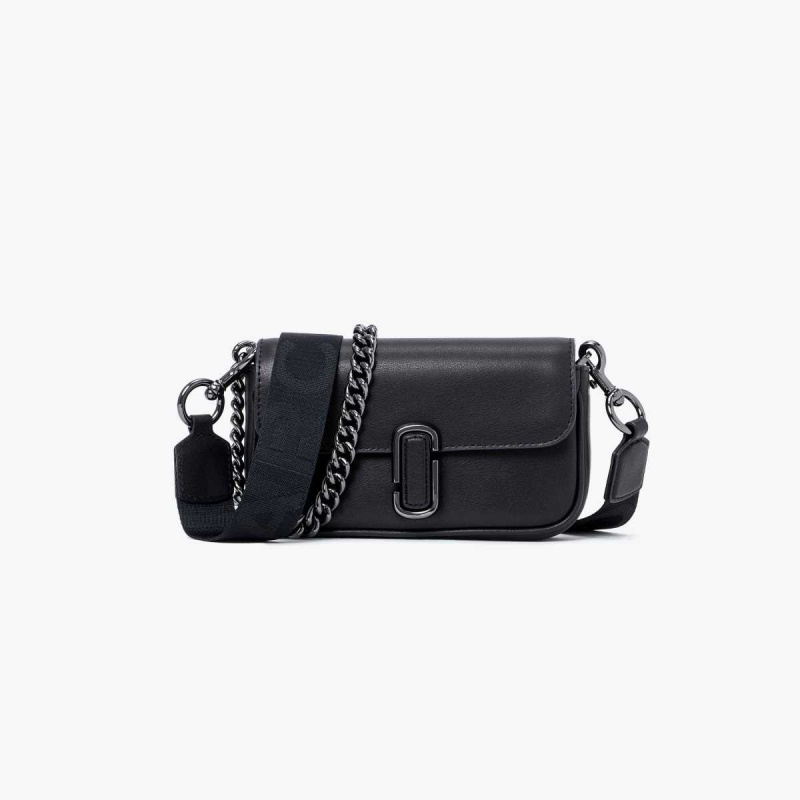 Black / Gunmetal Women\'s Marc Jacobs J Marc Mini Bags | USA000194