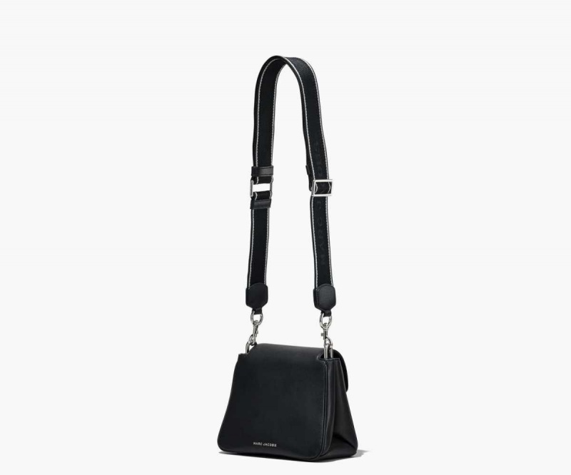 Black / Silver Women's Marc Jacobs J Marc Chain Mini Satchel Bags | USA000208