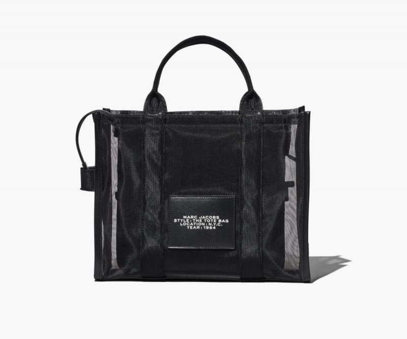 Blackout Women's Marc Jacobs Mesh Medium Tote Bags | USA000048